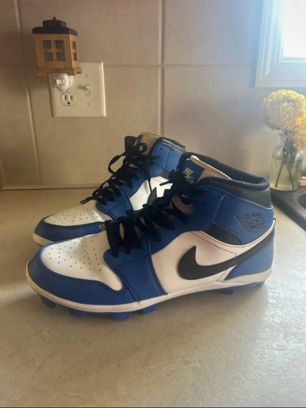 Nike Air Jordan 1 retro baseball cleats